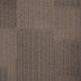 Carpet Tile 19-11/16in. L Brown PK20