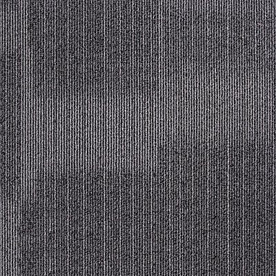 Carpet Tile 19-11/16in. L Dark Gray PK20