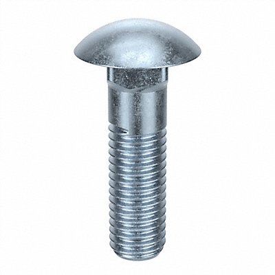 CrrgBlt 304SS Pln 1in Sqr PK100