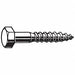 Hex Lag Screw 1/2 18-8SS 3.5 L PK10