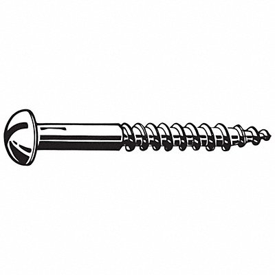 Rd Hd Wood Scrw 18-8SS #6 1.5 L PK100