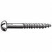 Rd Hd Wood Scrw 18-8SS #8 3/4 L PK100