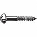 Rd Hd Wood Scrw ZincYL #8 1 L PK100