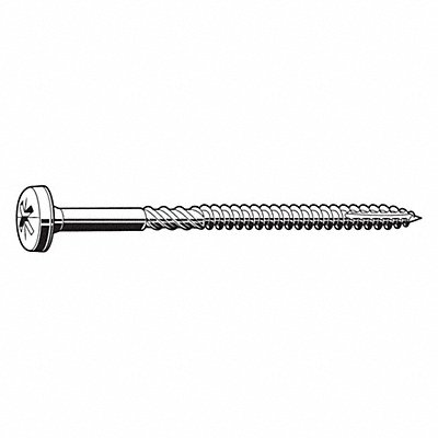 Multi Screw #6 Pan Zinc 1.75 L PK200