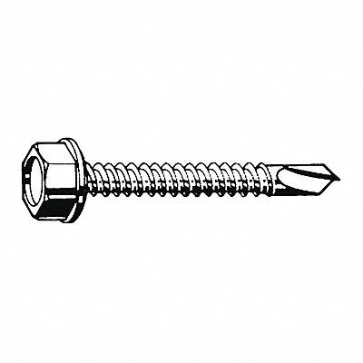 Drilling Screw 1/4 -14 2-1/2 L PK10