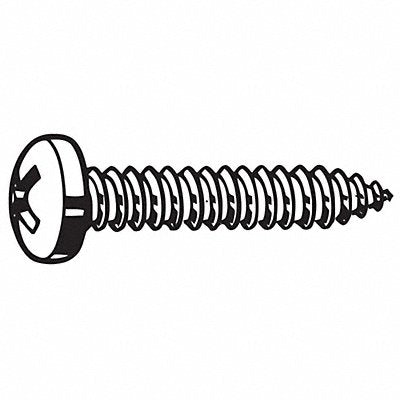 SheetMetalScrw Scrw Sz #7 Zinc 1 L PK100