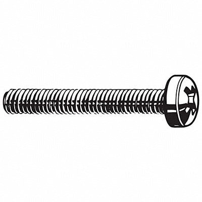 MS M2.5-0.45 Plain 10mm 50PK