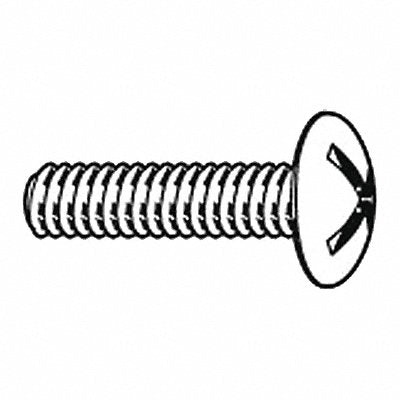 MS #6-32 Zinc Plated 1 L 100PK