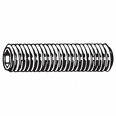 ScktStScrw FlatPt 3/8 -16 1 L PK100