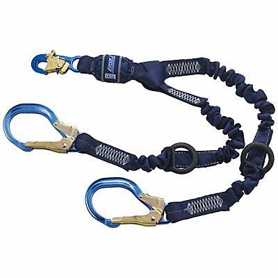 Shock-Absorbing Lanyard Blue