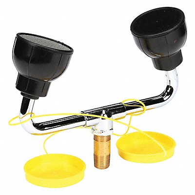 Eyewash Assy Brass Plastic 6-3/4in