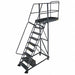 Cantilever Ladder 300lb 132in. H 9 Steps