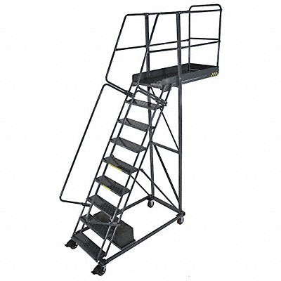 Cantilever Ladder 300lb 129 H 9 Steps