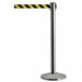 Barrier Post with Belt Metal 7-1/2 ft L