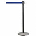 Barrier Post with Belt Metal 7-1/2 ft L