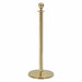 Ball Top Rope Post Polished Brass 39 in.