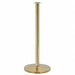 Contemporary Top Post Polished Brass