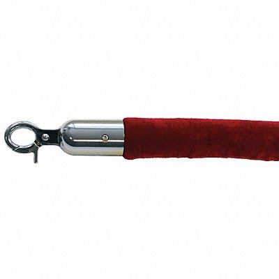 Barrier Rope 1-1/2 In x 8 ft Red