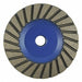 Segment Cup Wheel 4 in.dia. Coarse Grit