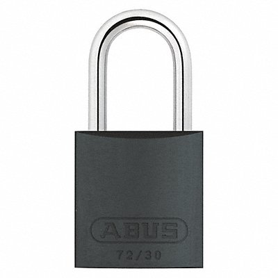 Lockout Padlock KD Black 2-17/32 H