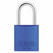 Lockout Padlock KA Blue 2-17/32 H