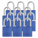 Lockout Padlock KA Blue 2-17/32 H PK12