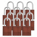 Lockout Padlock KA Brown 2-17/32 H PK12