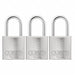 Lockout Padlock KA Silver 2-17/32 H PK3