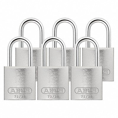 Lockout Padlock KA Silver 2-17/32 H PK6