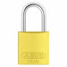 Lockout Padlock KA Yellow 2-17/32 H