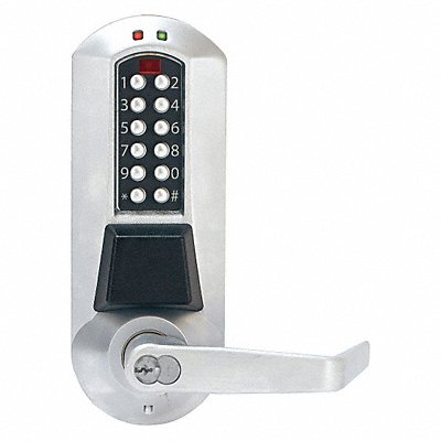 Electronic Lock Satin Chrome 20 Button