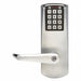 Electronic Lock Satin Chrome 12 Button