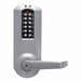 Electronic Lock Satin Chrome 12 Button