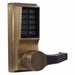 Push Button Lock Entry Passage Brass