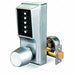 Push Button Lock Entry Satin Chrome