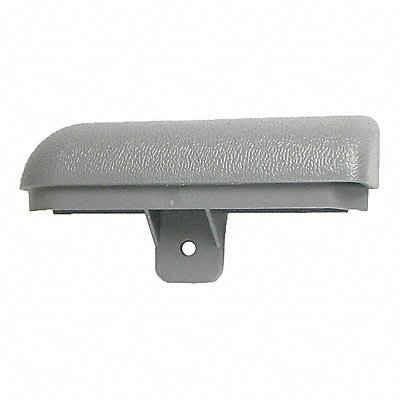 End Cap Left Silver-Gray 4 in x 3/4 in