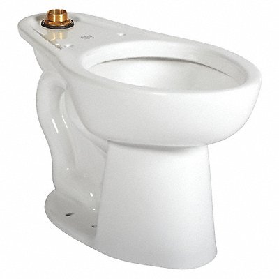 Toilet Bowl Elongated Floor Flush Valve