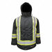 Flame Resistant Rain Jacket Black 2XL