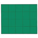 Magnetic Squares 3/4 in W Green PK20