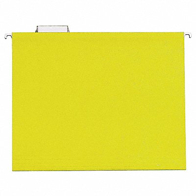 Hanging File Folders Yellow PK25