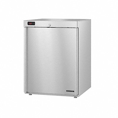 Refrigerator 4 cu ft Stainless Steel