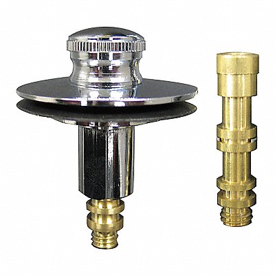 Drain Stopper 2 in Dia Brass