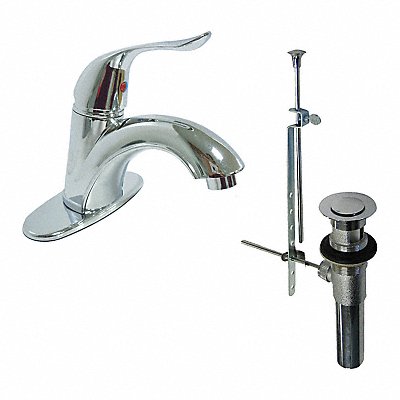 Low Arc Chrome Dominion Faucets 1.2gpm