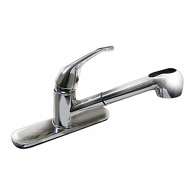Straight Chrome Dominion Faucets 1.8gpm