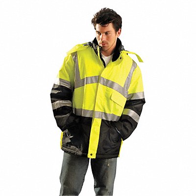 Jacket Insulated 4XL Yellow 36inL