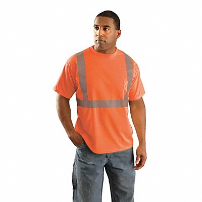 H8428 T-Shirt Mens L Orange