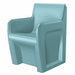 Arm Chair w/ Access Door Blue Grey