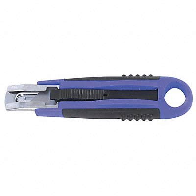 Safety Knife 5-1/2 Black/Blue