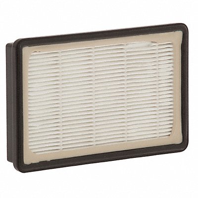 HEPA Filter 5 1/4 in L Blk/Ivory