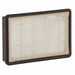 HEPA Filter 5 1/4 in L Blk/Ivory